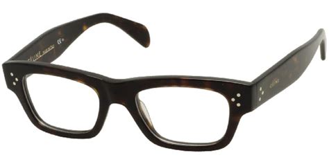 Celine CL41324 086 Eyeglasses in Dark Havana